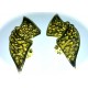Gold Ribbon Earrings